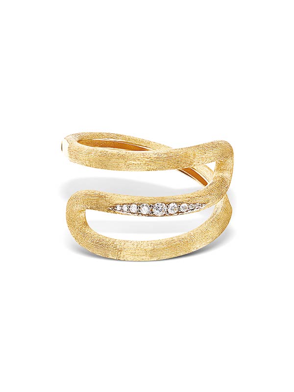 Nanis 18ct Yellow Gold Diamond Ring