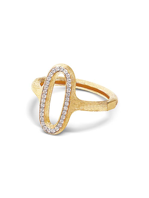 Nanis 18ct Yellow Gold Diamond Ring