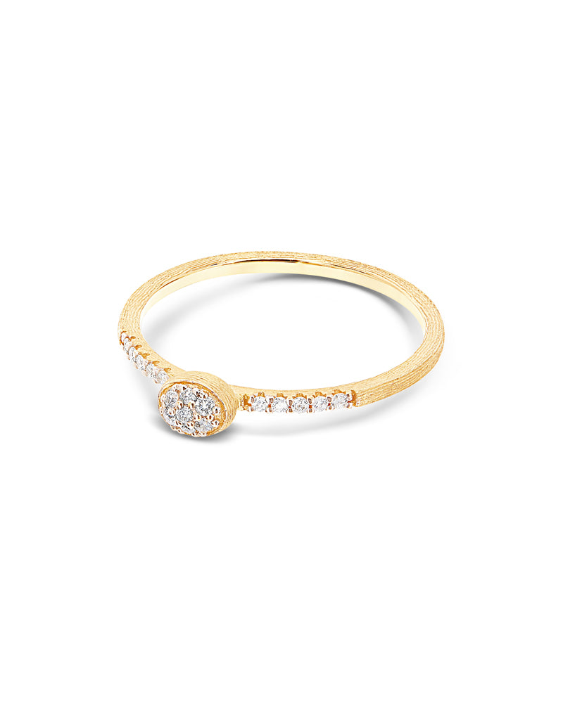 Nanis 18ct Yellow Gold Diamond Ring