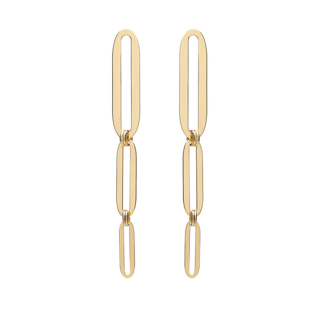 Gold Drop Earrings
