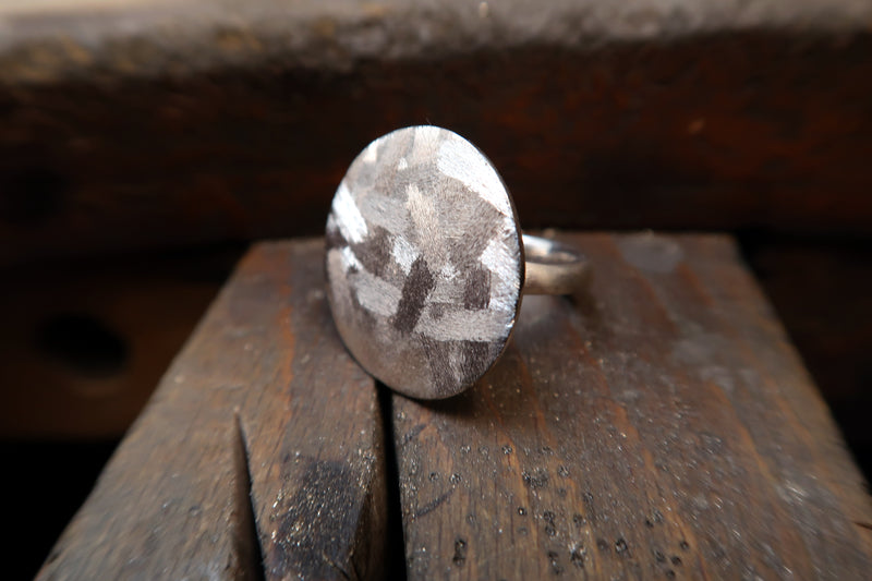 Silver Disc Ring