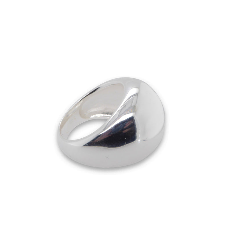 Domed Silver Ring